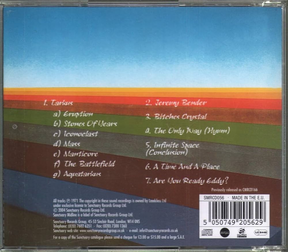 Amazon.co.jp: 【輸入盤】Tarkus: ミュージック